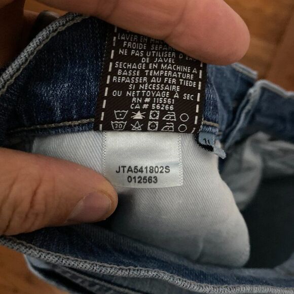 7 For All Mankind Relaxed Fit Jeans Medium Wash Size 31 x 30.5 Zip Fly - Picture 6 of 8